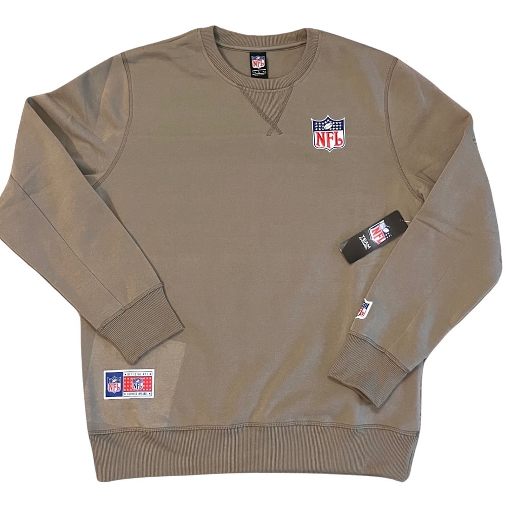 NFL Embroidered Crew Neck Sweater Mens Large